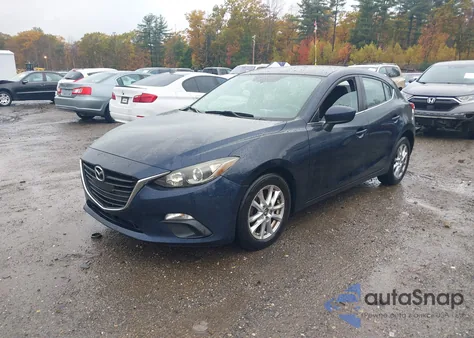 2014 Mazda Mazda3 I Touring from USA, damaged, VIN JM1BM1L72E1107287